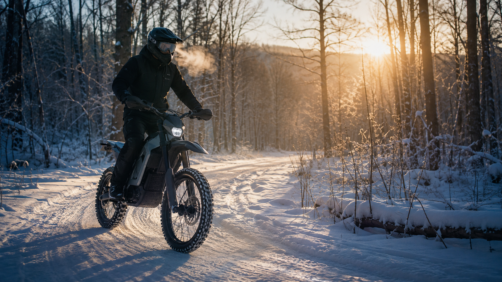 Can You Ride an Electric Dirt Bike in Snow or Cold Weather?