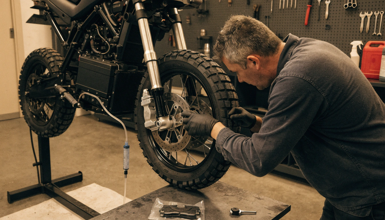How to Bleed Electric Dirt Bike Brakes Safely