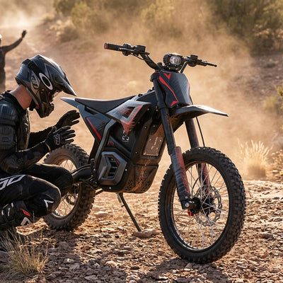Electric Dirt Bike Tip-Over Inspection: Immediate No-Ride Triage