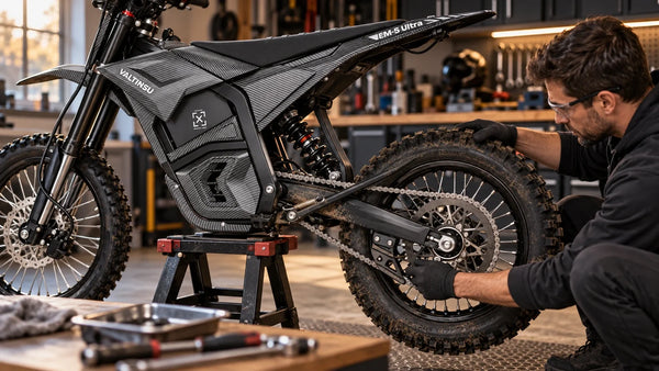 Electric Dirt Bike Rear Suspension Linkage: Play, Binding and Service Signs