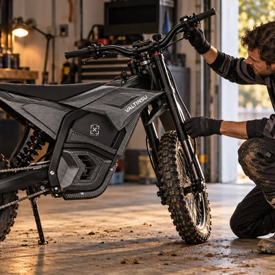 Electric Dirt Bike Handlebars Crooked After a Fall: Alignment or Bent Parts?