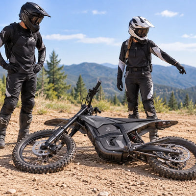 How to Lift a Fallen Electric Dirt Bike Without Hurting Yourself or the Bike
