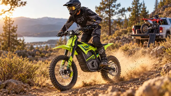 Switching From a Gas Dirt Bike to Electric: No Clutch, Regen Braking and What Gas Riders Must Relearn