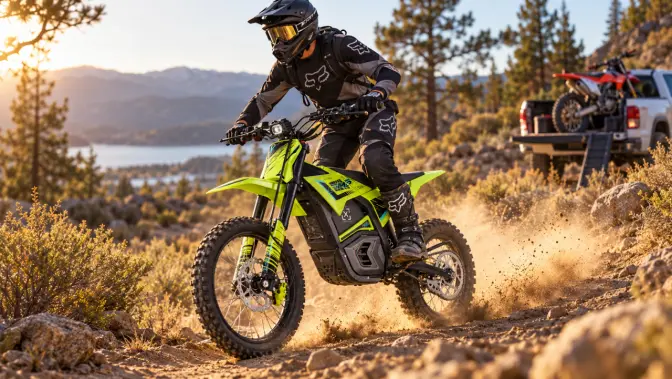 Switching From a Gas Dirt Bike to Electric: No Clutch, Regen Braking and What Gas Riders Must Relearn