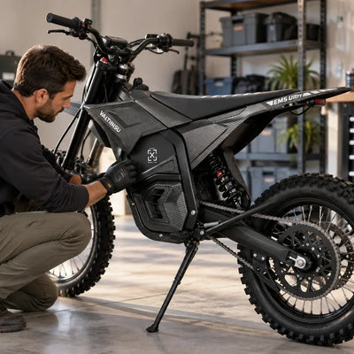 Electric Dirt Bike Battery Won't Lock Into Place: Mount, Key and Latch Checks