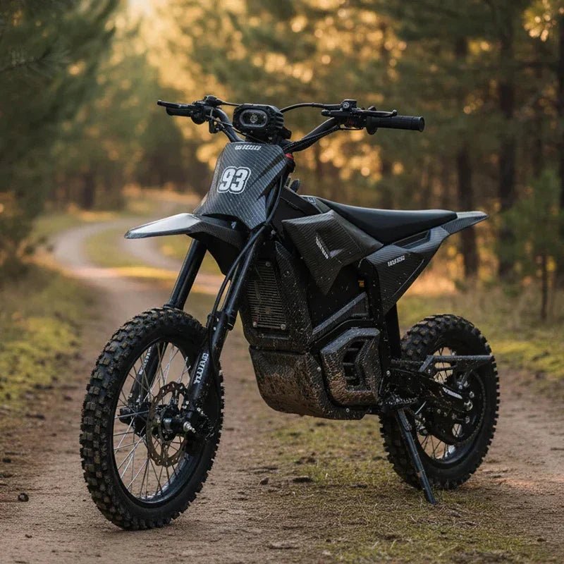 VALTINSU Electric Off-Road Adult Dirt Bike EM-5 with Light 7